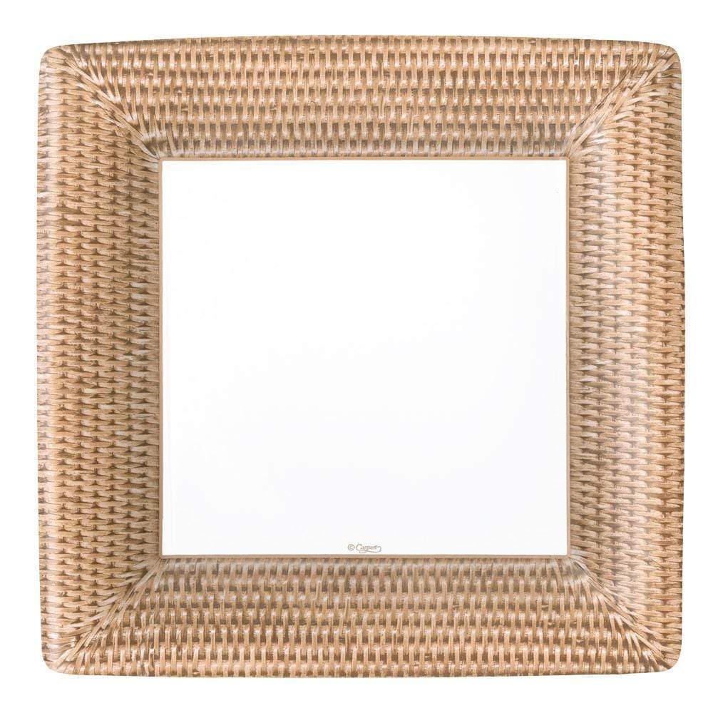 Rattan Dinner Plates Square