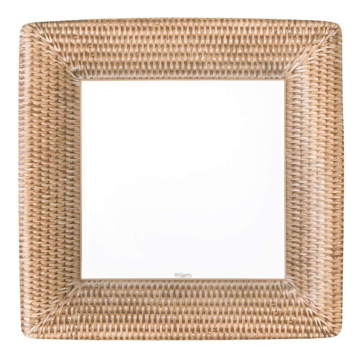 Rattan Dinner Plates Square
