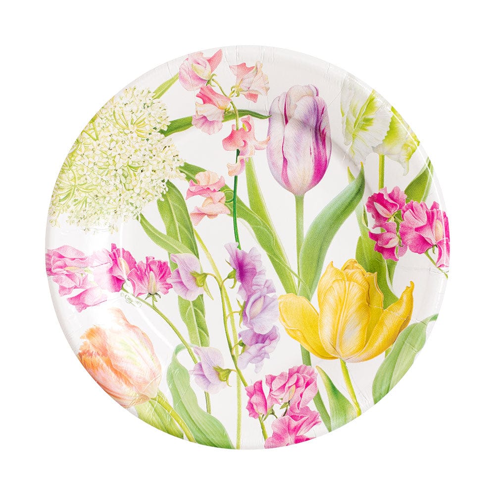 Spring Flower Show Salad Plates