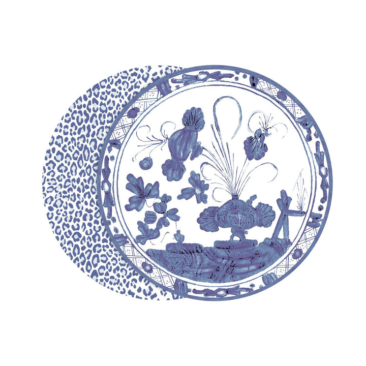 VIDA Faenza Reversible Round Placemats Set of 4