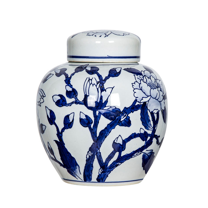 Magnolia Jar with Lid