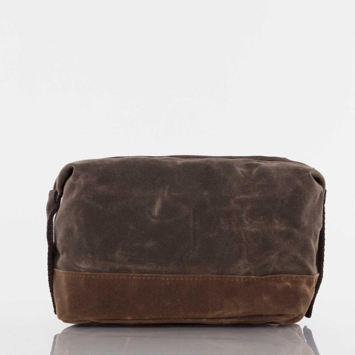Waxed Toiletry Bag