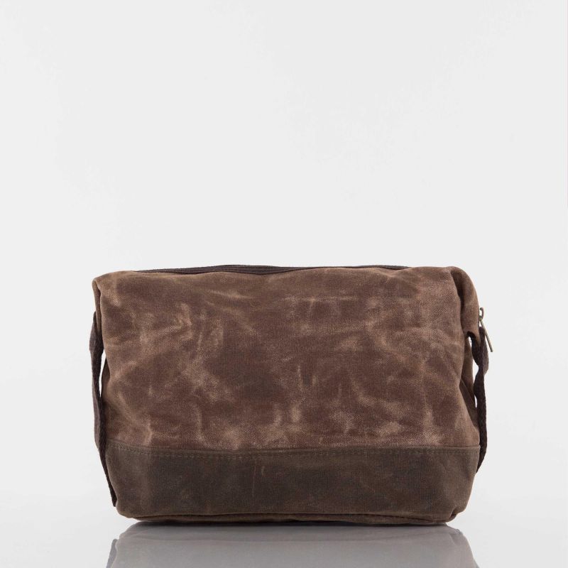Waxed Toiletry Bag