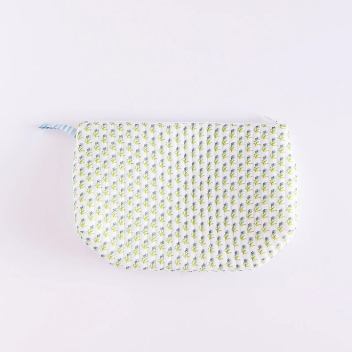 Small Abide Floral Cosmetic Bag