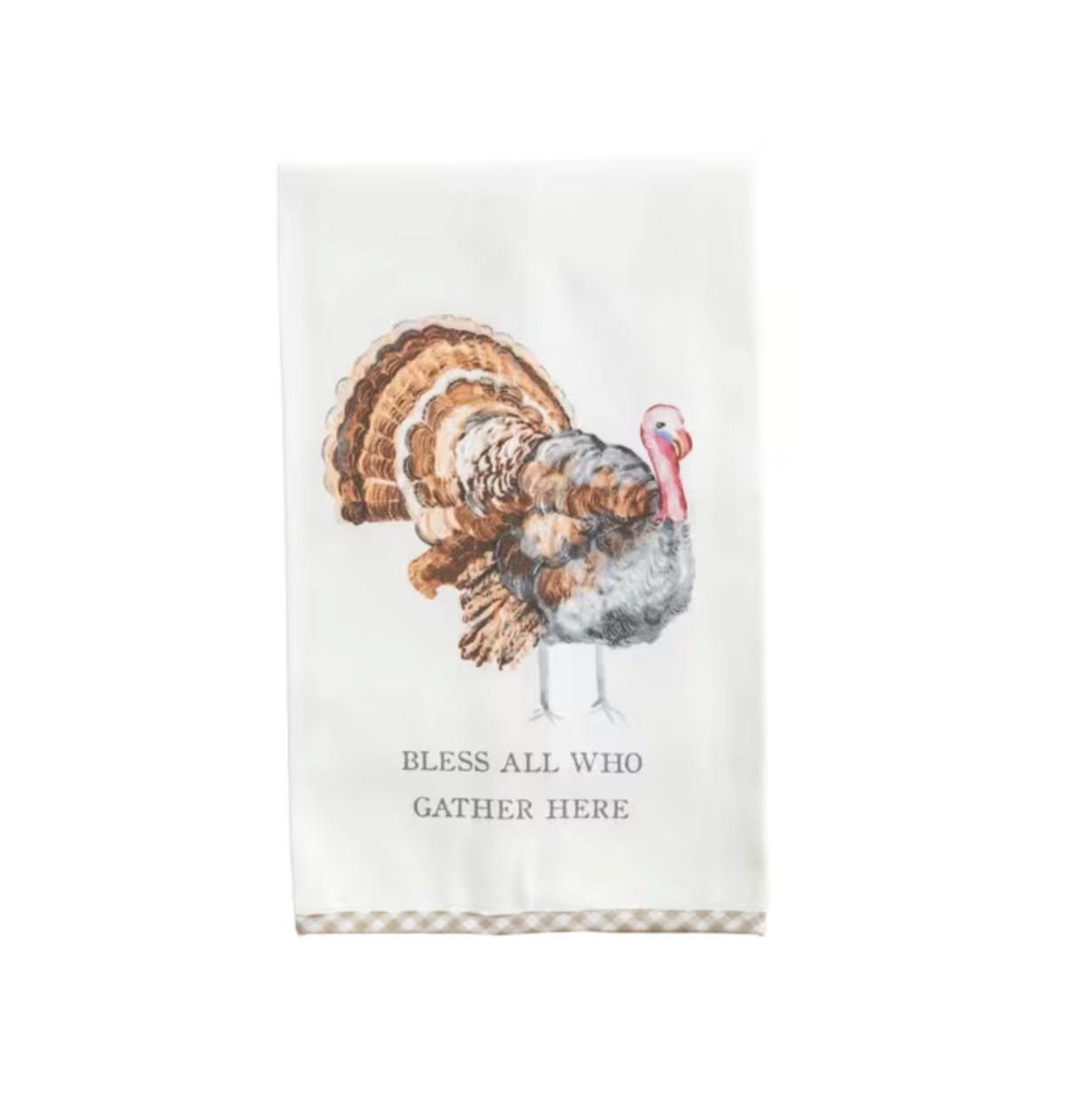 Bless All Who Gather Here Tea Towel