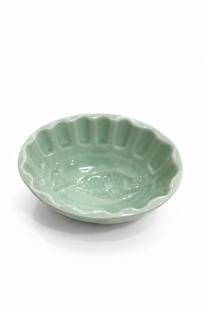 Flow Blue Dish
