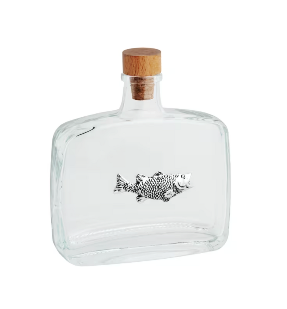 Fish Metal Icon Decanter