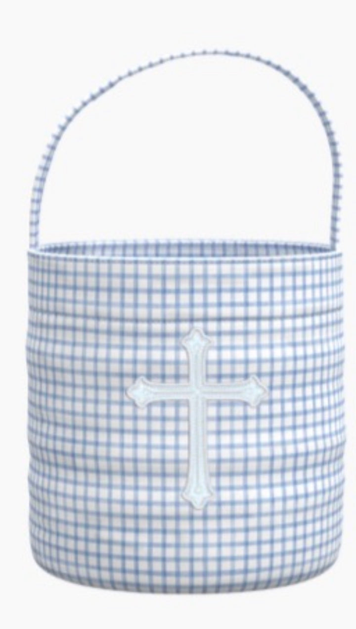 Easter Baskets with Embroidered Icons