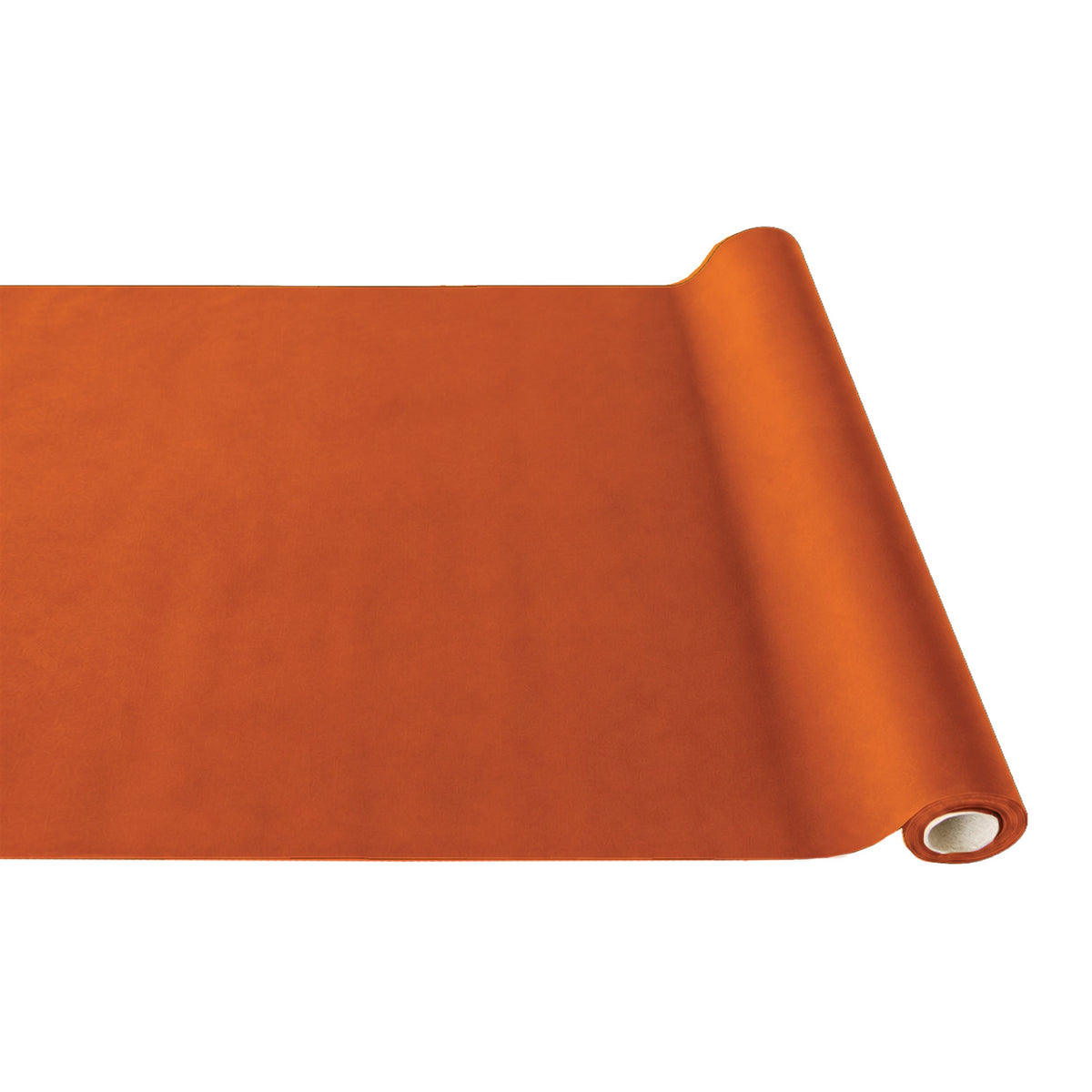 Orange Flocked Runner - 30" x12'