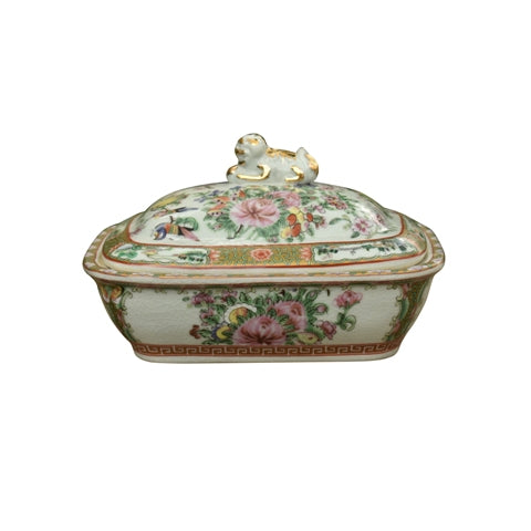 Rose Canton Tureen