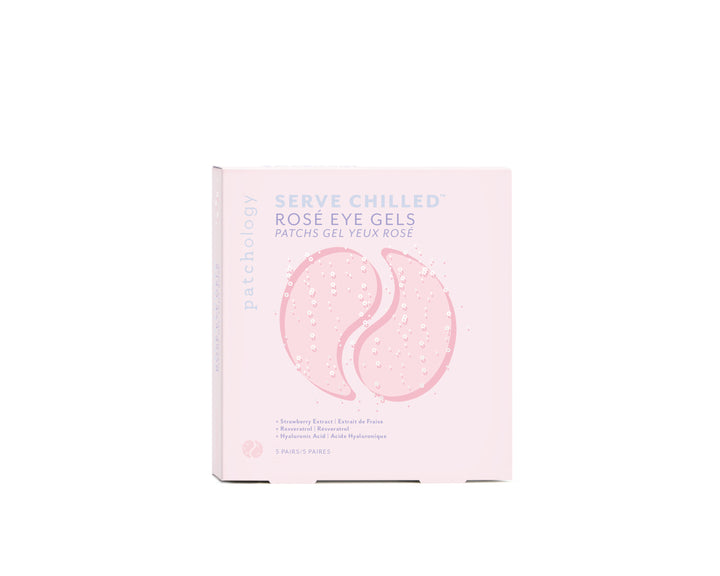 Serve Chilled Rose Hydrating Eye Gels 5 Pair/Box