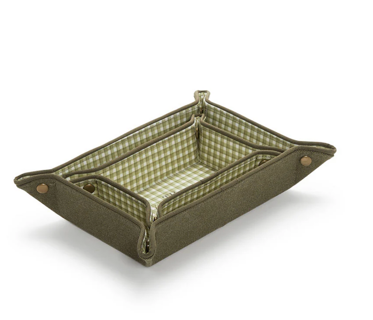 MEN'S TRAY SET - COATED CANVAS