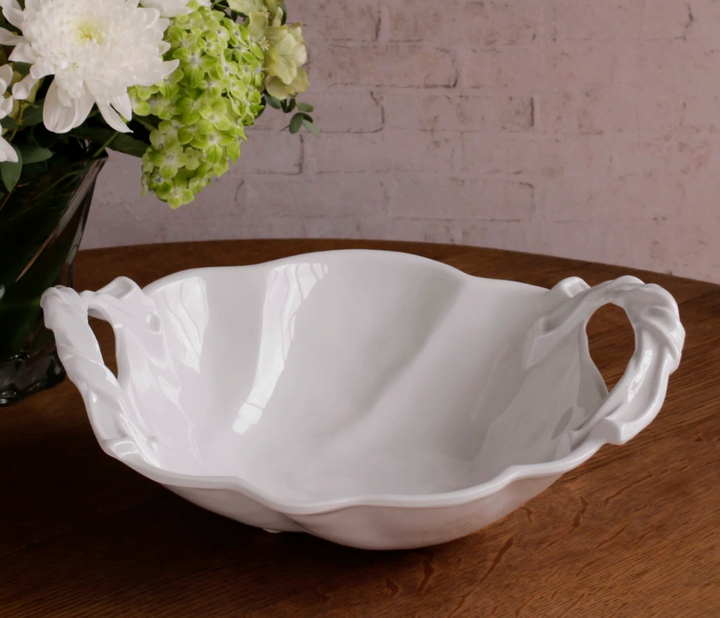 Sasha Round Large Bowl with Handles