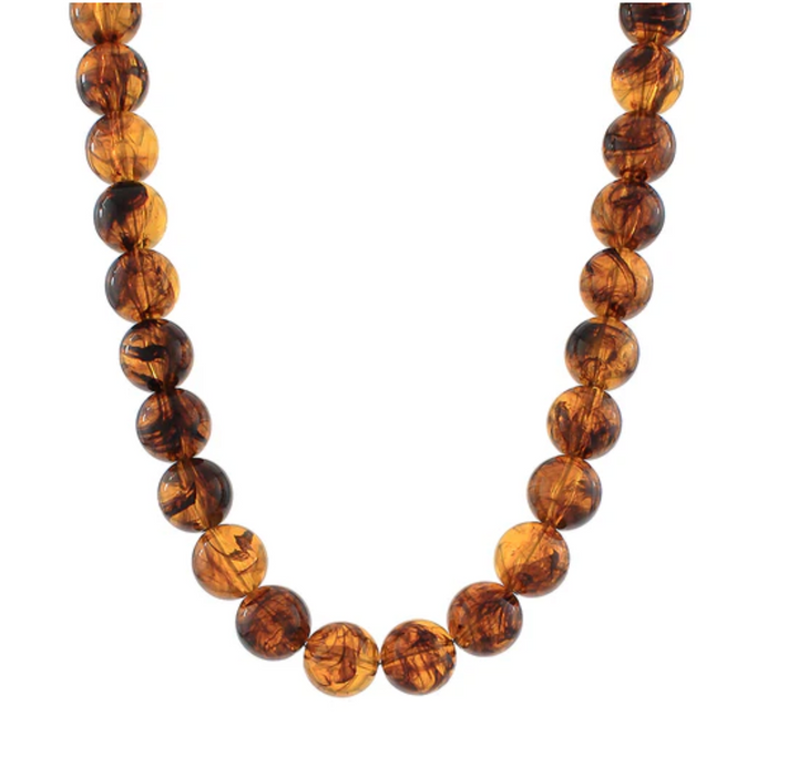 Fall Ball Bead Necklace