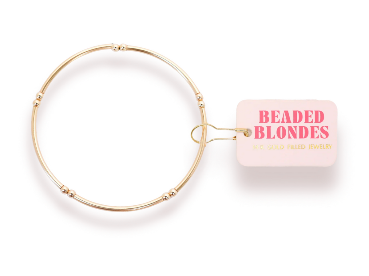 Mollie Bar Bracelet in Gold