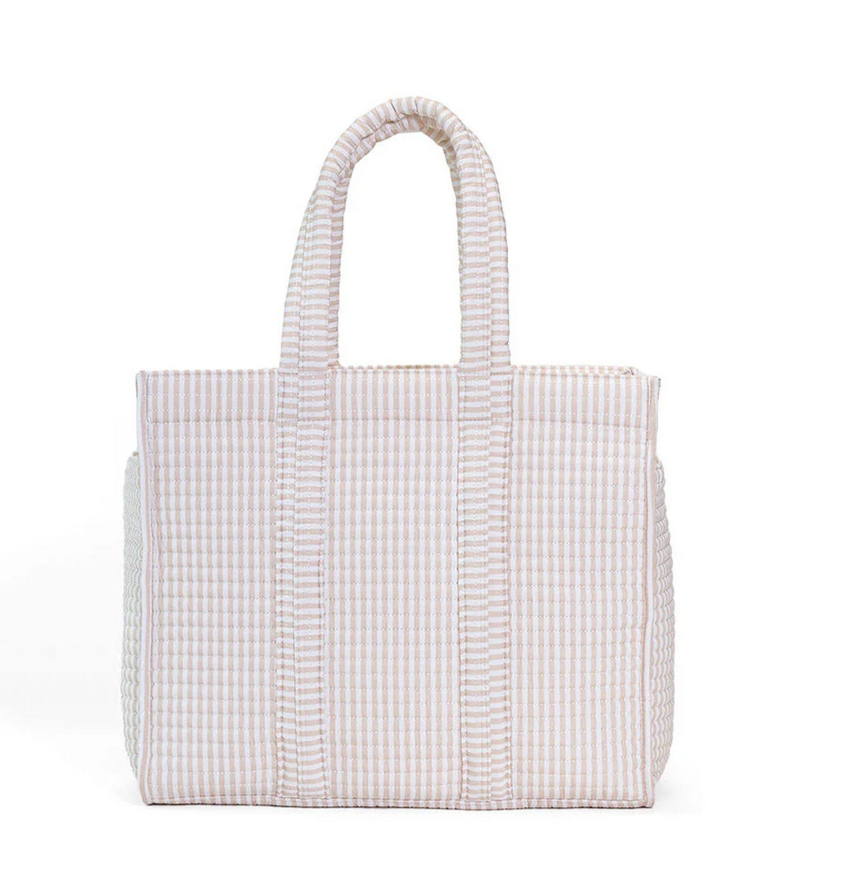 QUILTED GO GO TOTE PIMLICO STRIPE