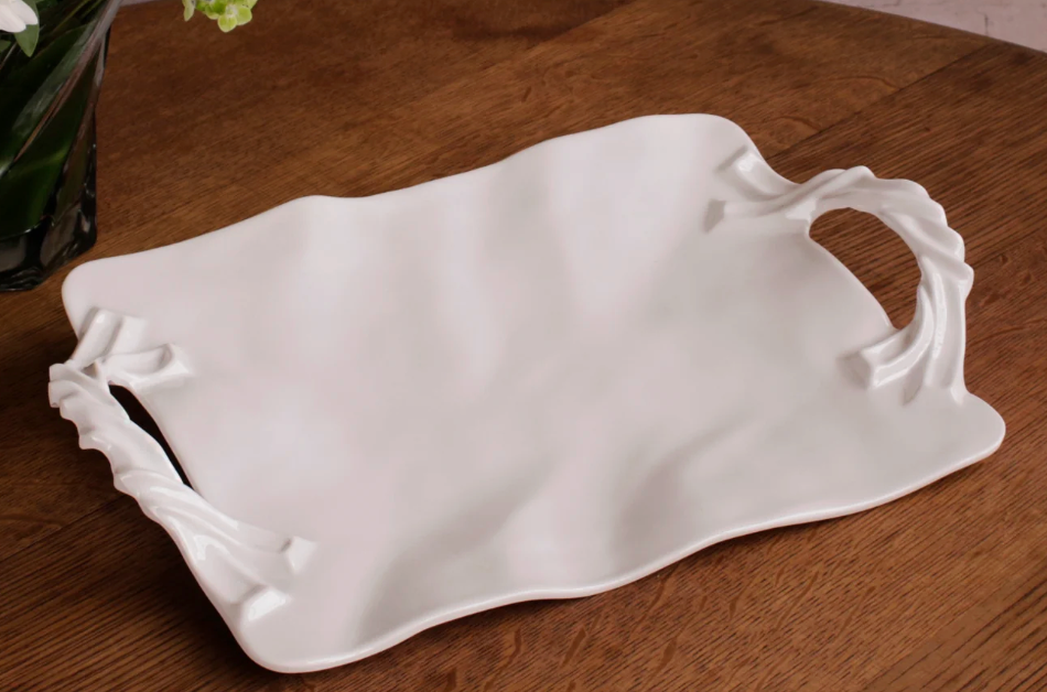 Sasha Rectangular Tray with Handles