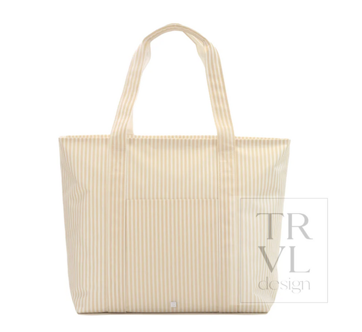 TRVL Jumbo Stripe Tote - XL