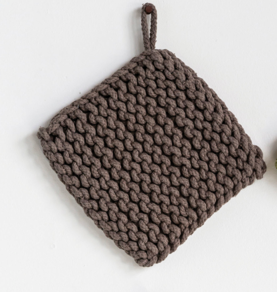 Cotton Crocheted Pot Holder