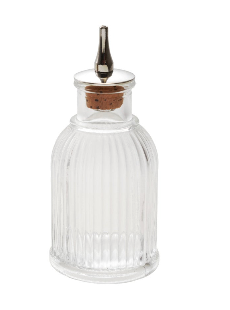 Mini 2 oz Glass Bitters Bottle with Spout