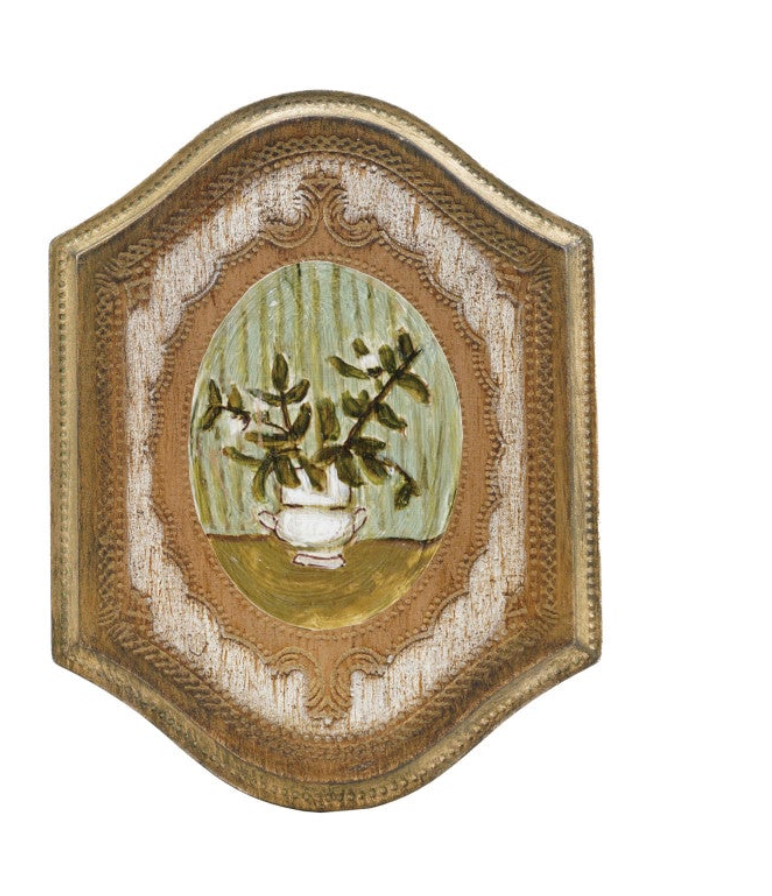 Wall Decor w/Antique Gold Finish