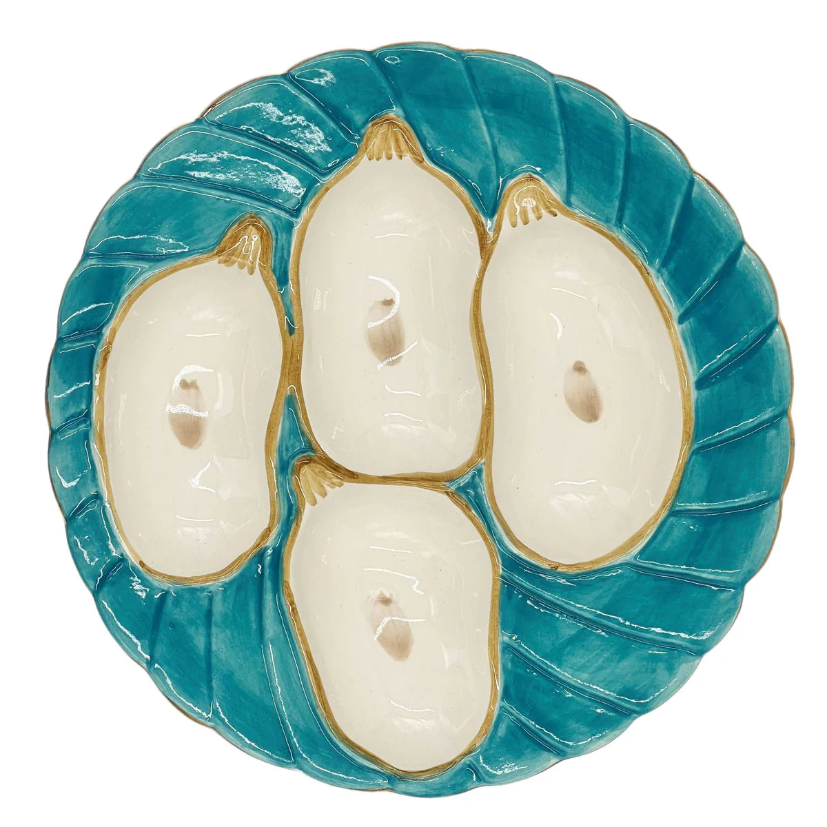 Oyster Plate 4 Well