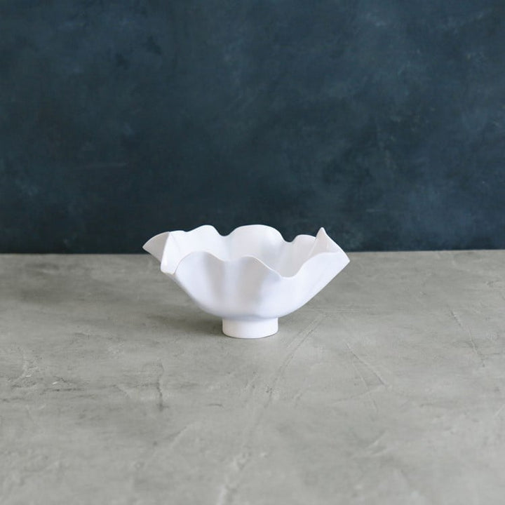 VIDA Bloom Sm Deep Bowl (White)