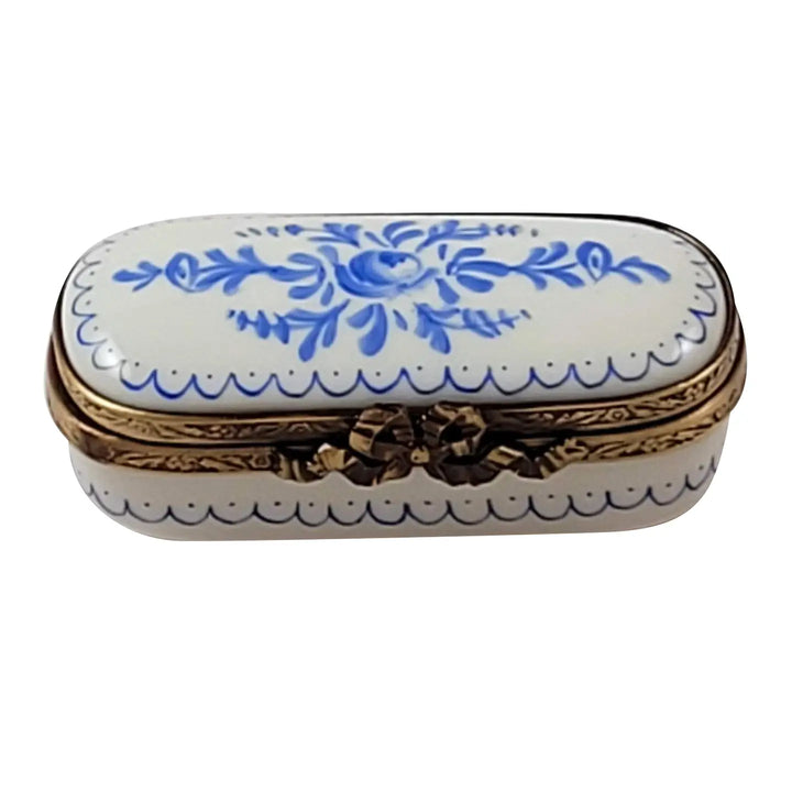 Blue Delft Rectangle Box