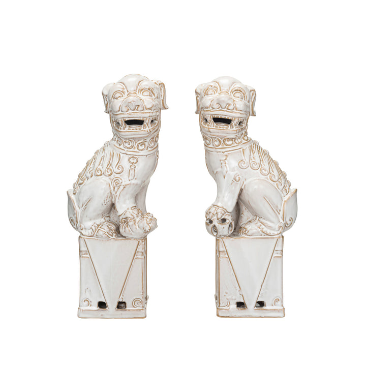Vintage Reproduction Foo Dogs (Pair)
