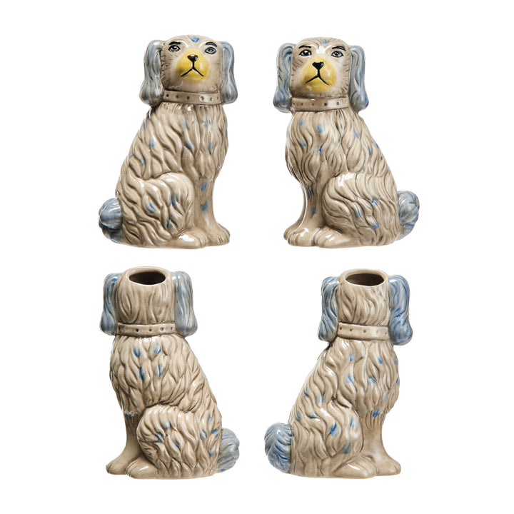 Staffordshire Hand-Painted Vase, Each One Will Vary