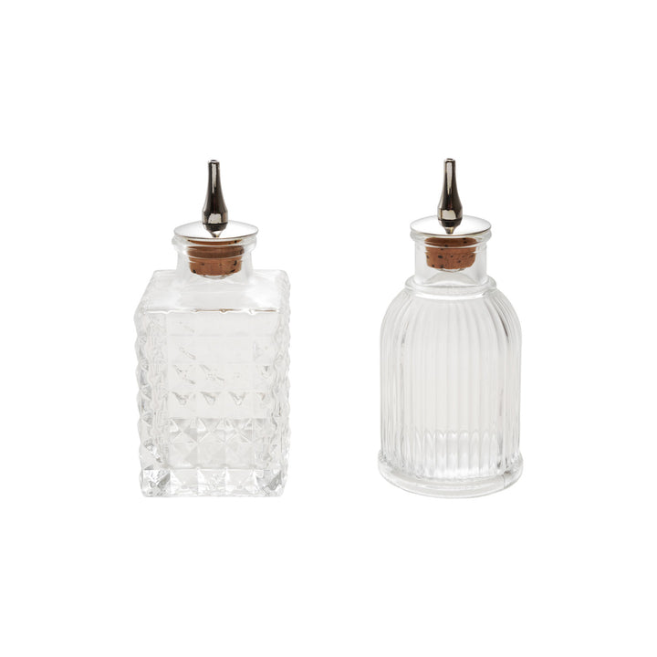 Mini 2 oz Glass Bitters Bottle with Spout