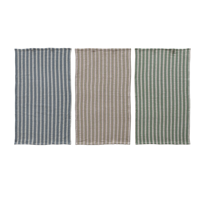 Cotton Cloth Striped Tea Towels