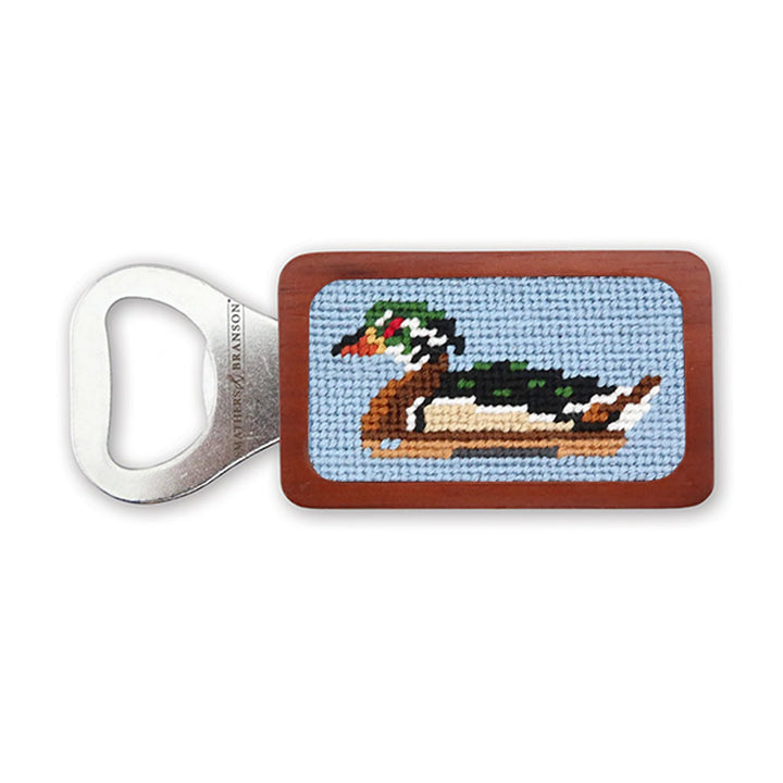 Wood Duck Decoy Bottle Opener (Antique Blue)