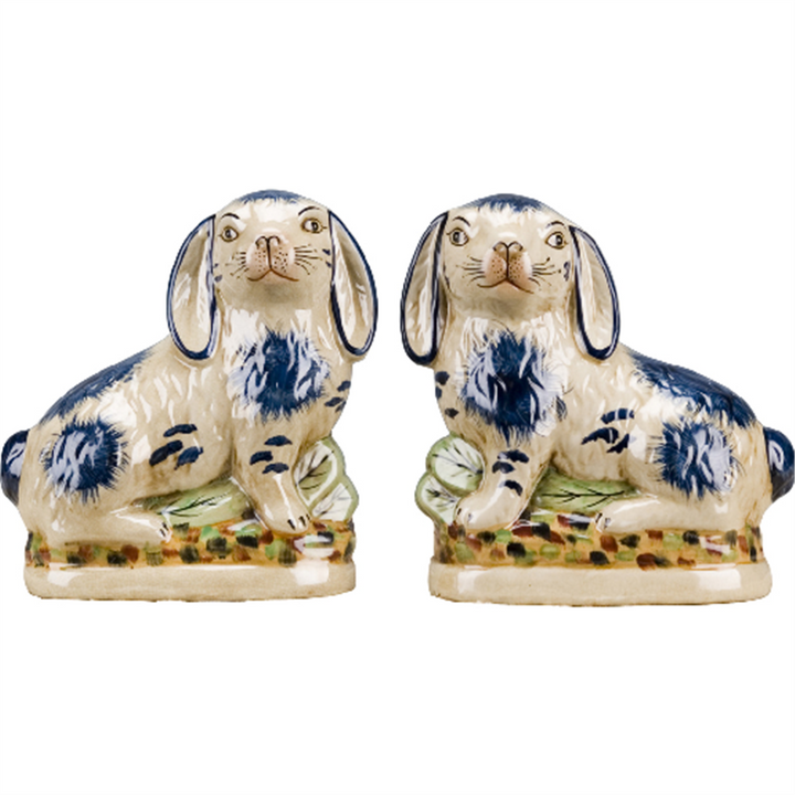 Staffordshire Bunnies 8"