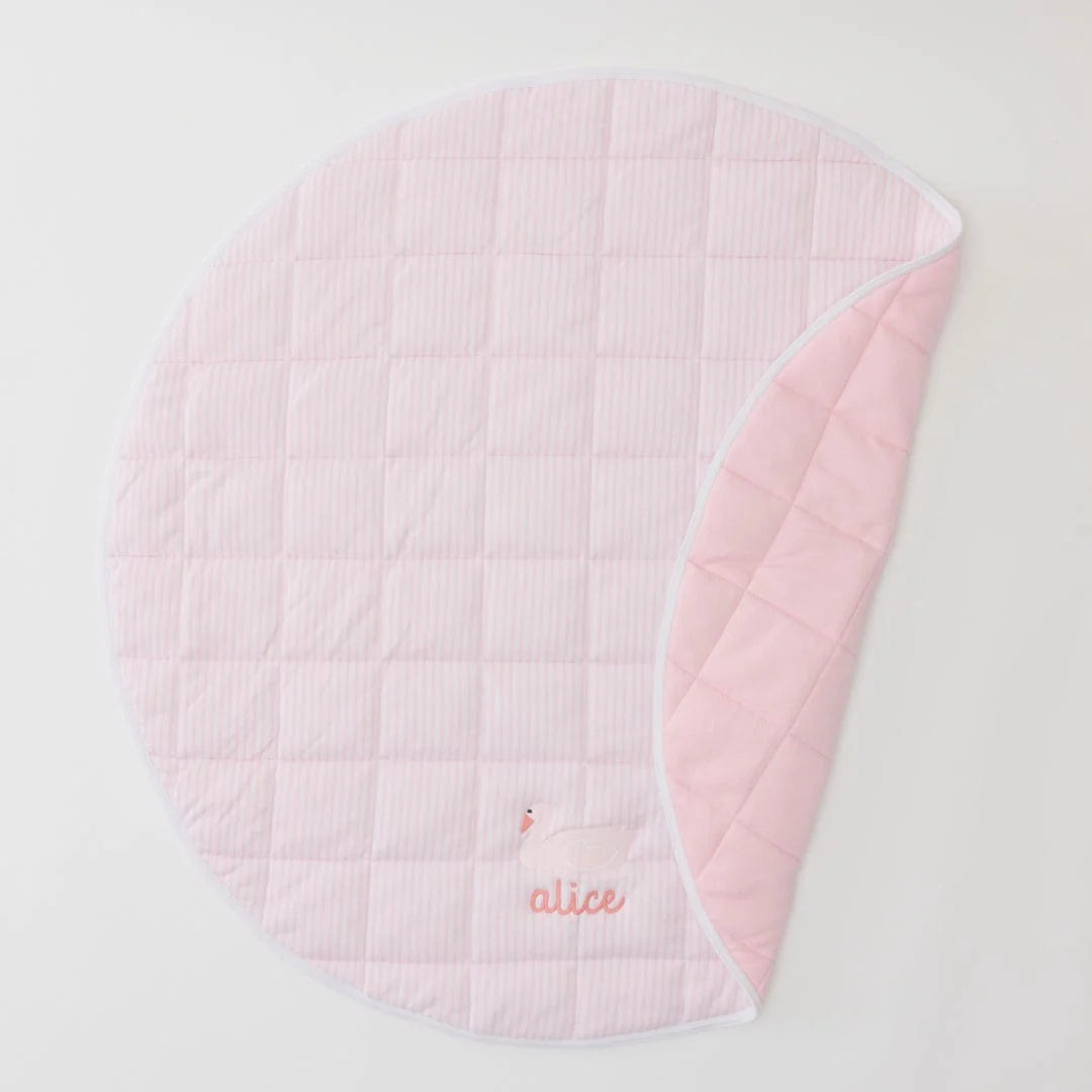 Tummy Time Mat - Light Pink