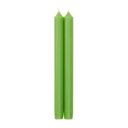 Spring Green Duet Candle Candle Crown Pairs 10 Inch