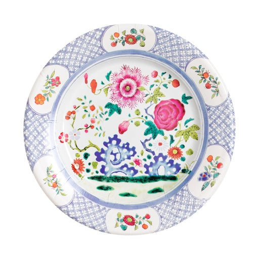 Floral Porcelain Salad/Dessert Plates