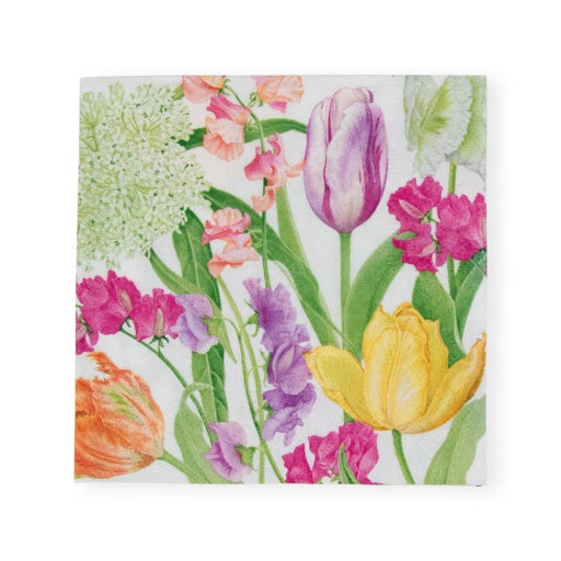 Spring Flower Show Napkin Cocktail