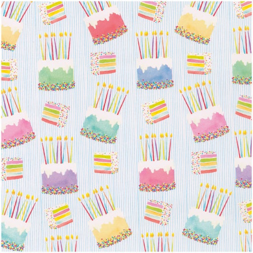 Birthday Cake Roll Gift Wrap