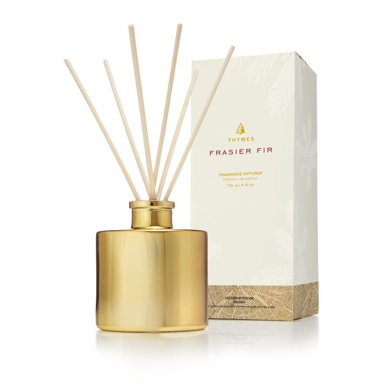 Frasier Fir Gilded Reed Diffuser Petite Gold