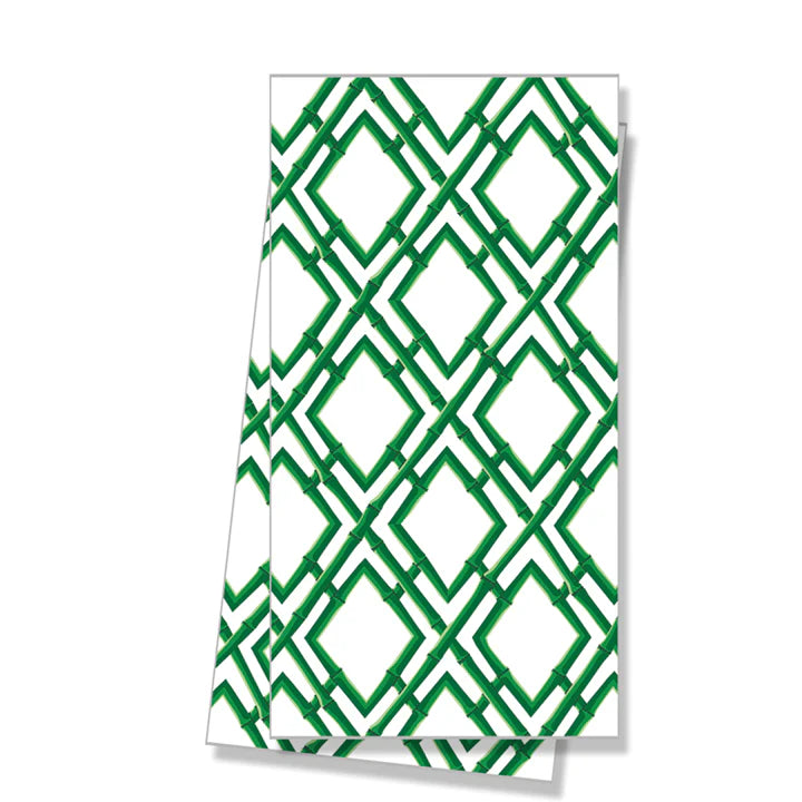 Bamboo Trellis China Tea Towel