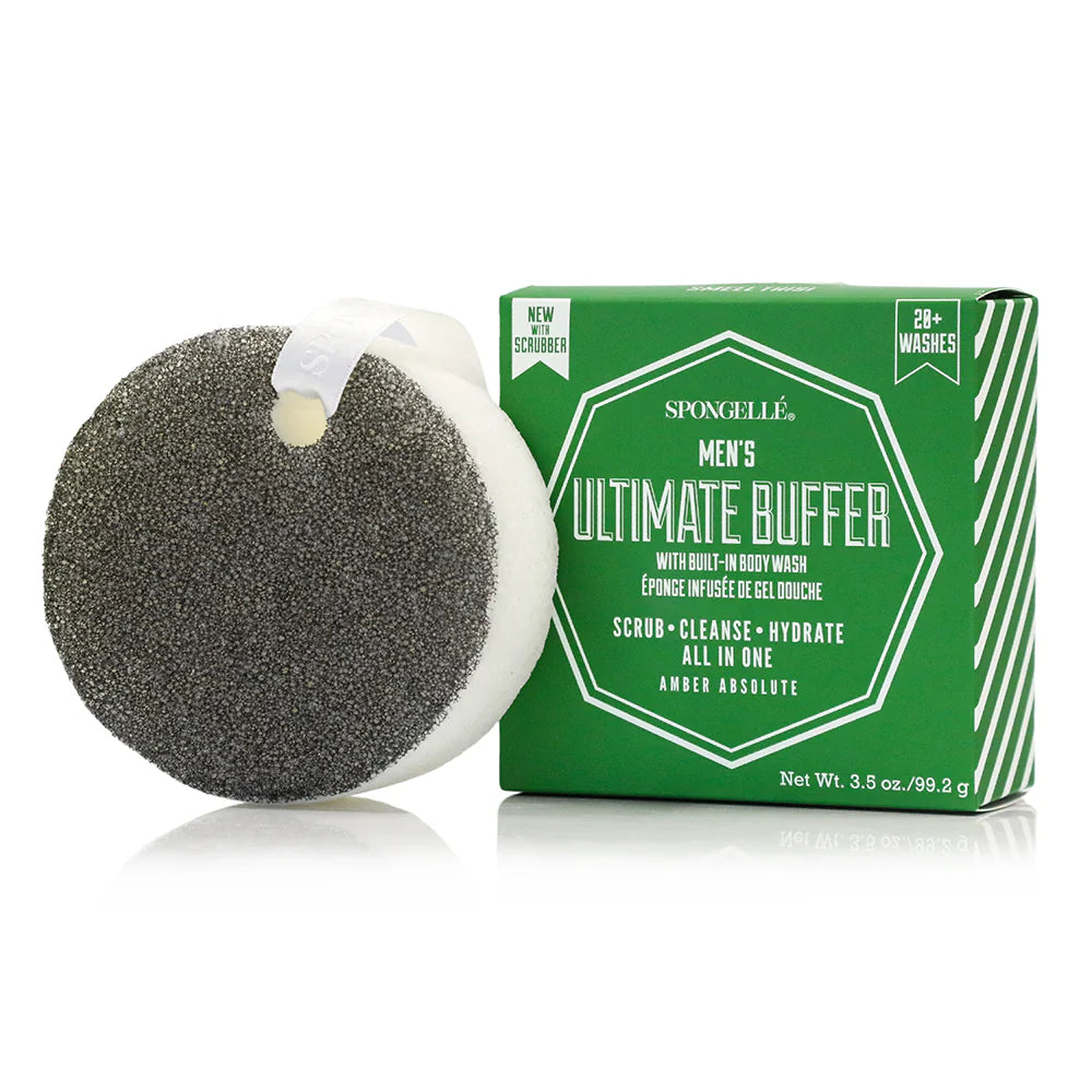 Men's Ultimate Buffer With Scrubber - Amber Absolut