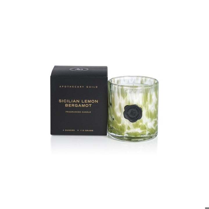 AG Opal Glass Mini Candle Jar in Gift Box-Sicilian