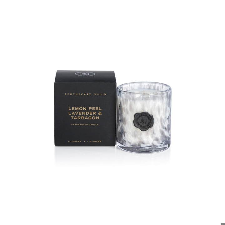 AG Opal Glass Mini Candle Jar in Gift Box-Lemon Pe