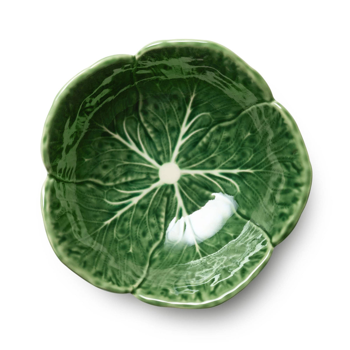 Le Jardin Cabbage 3-D Cereal Bowl 7x7x2.5 16 oz