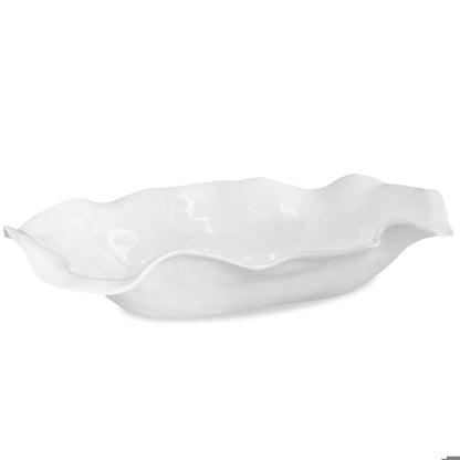 VIDA Havana Extra Large Oval Centerpiece (White)
