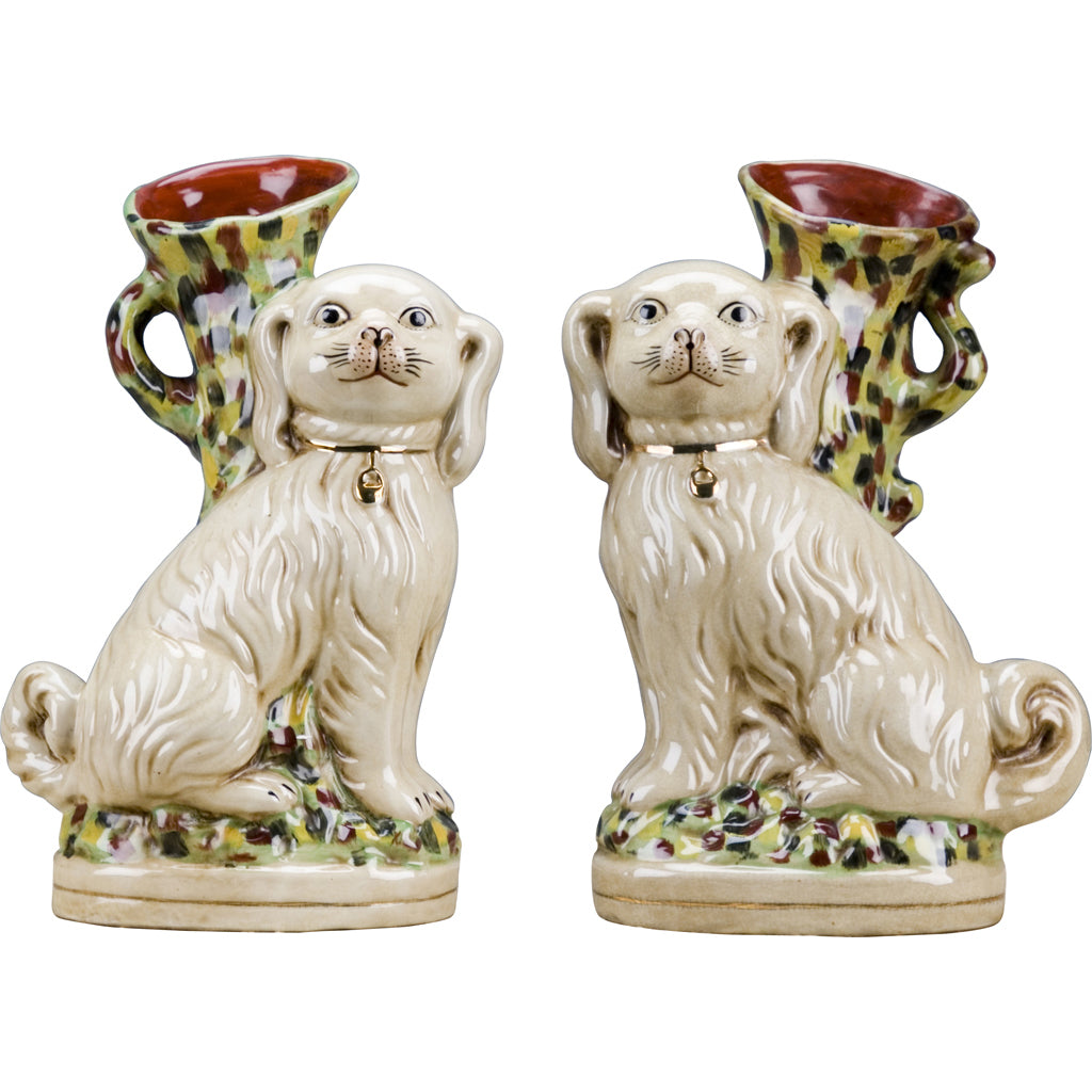 Staffordshire Dogs- Pitchers 12"