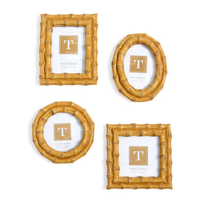 Natural Bamboo Mini Photo Frames