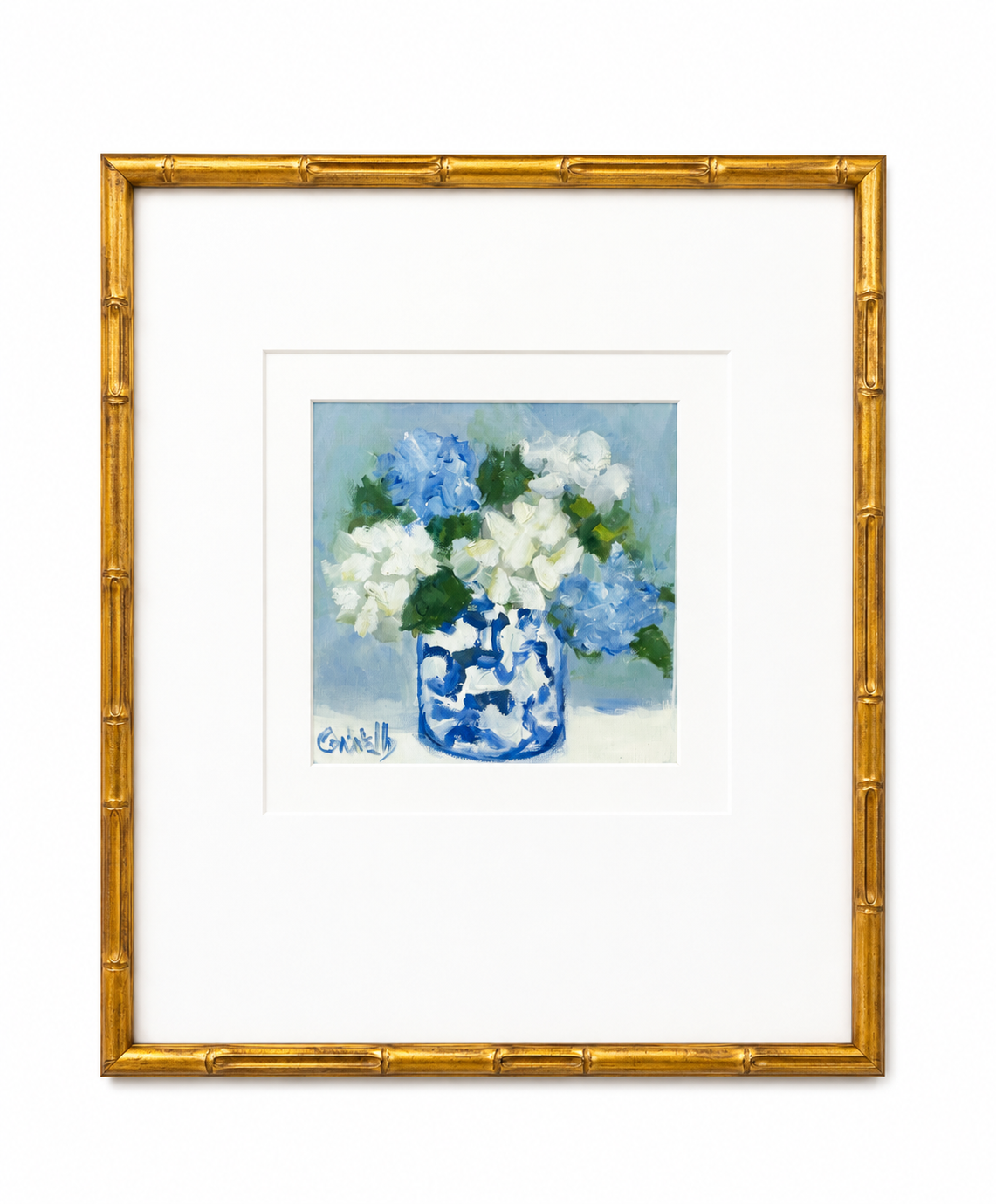 Floral Vase Framed Art 18x22