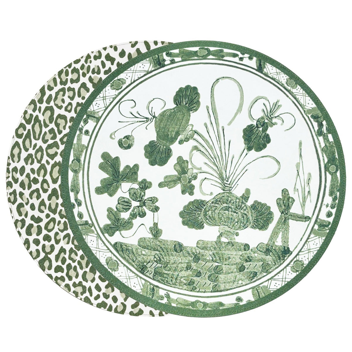 VIDA Faenza Reversible Round Placemats Set of 4